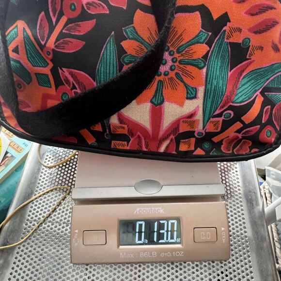 FOSSIL Key-Per Multicolor Floral Coated Canvas Crossbody Bag Colorful Spring - Picture 11 of 14